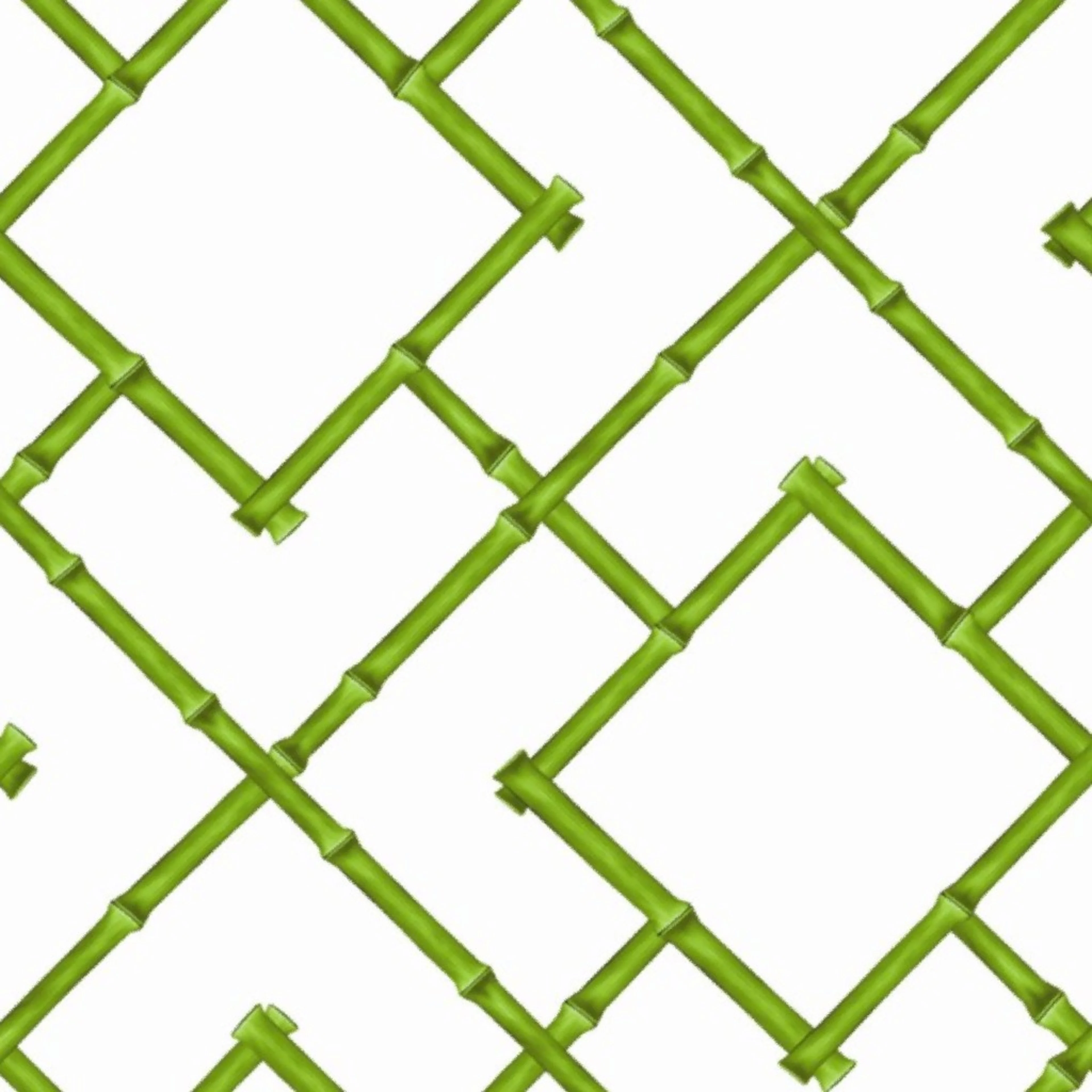 Osaka Bamboo Trellis Wallpaper by willowlanetextiles