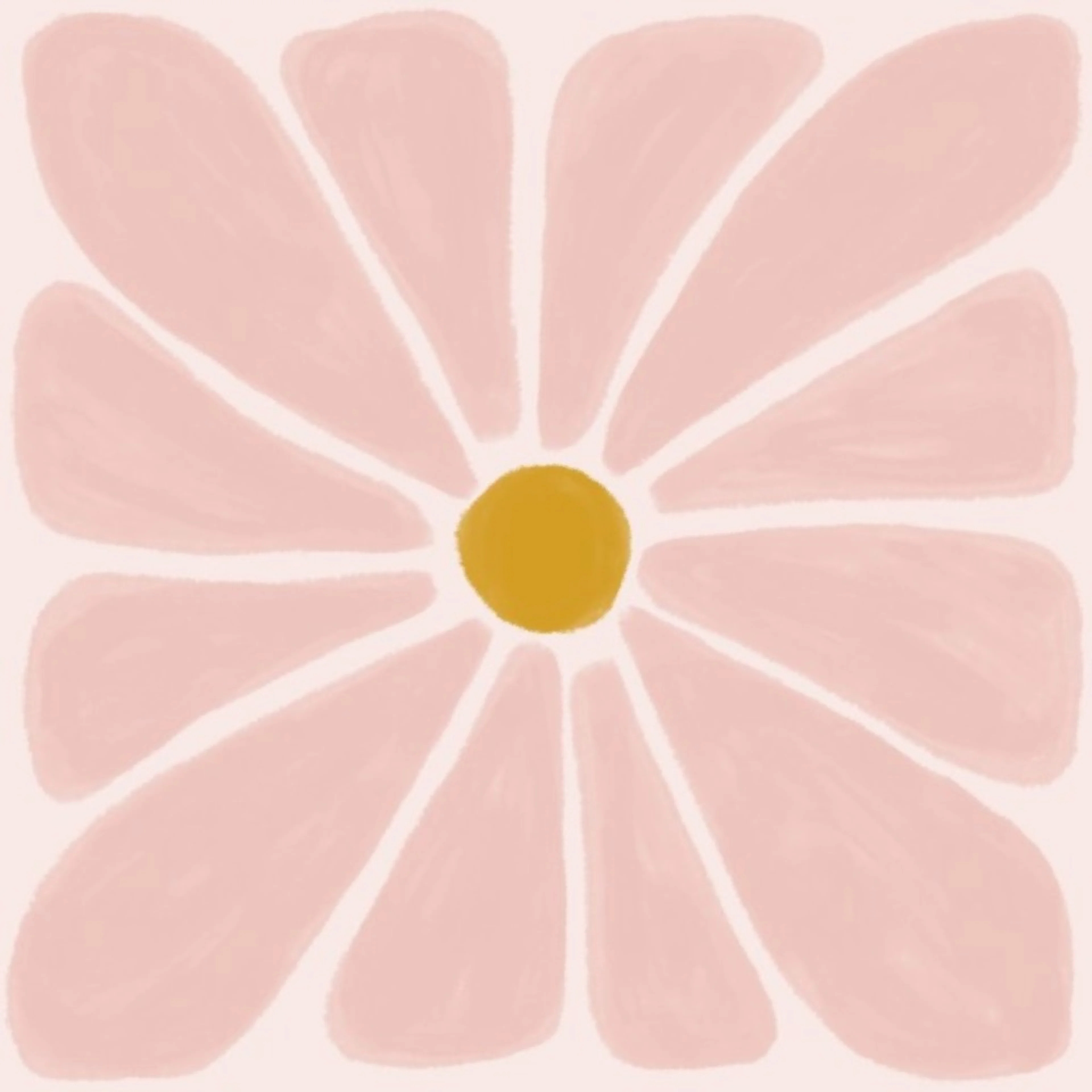 Rose Retro Floral (jumbo) Wallpaper by made_by_kay