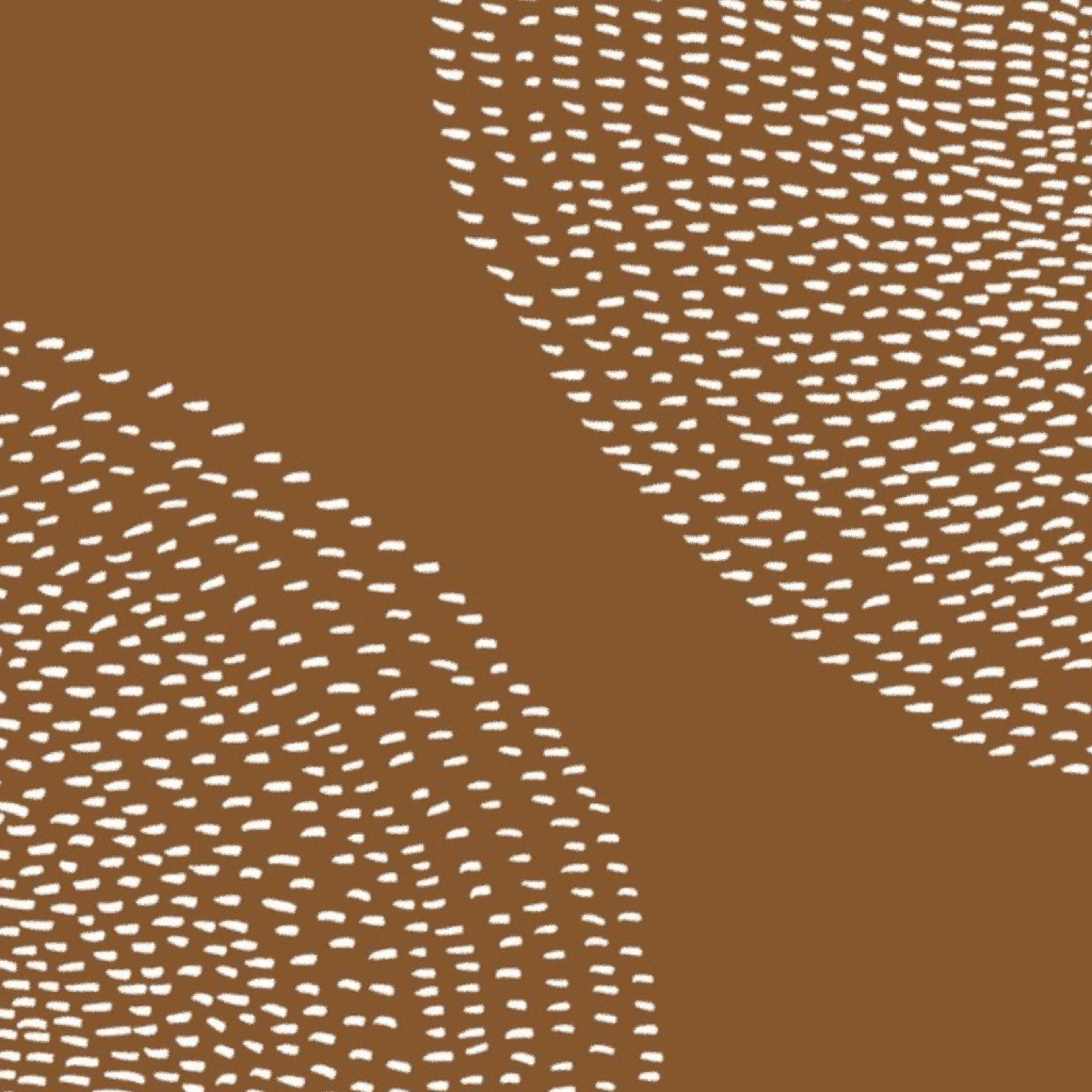 Jumbo stripy boho drop brown copper Wallpaper by juliaschumacher