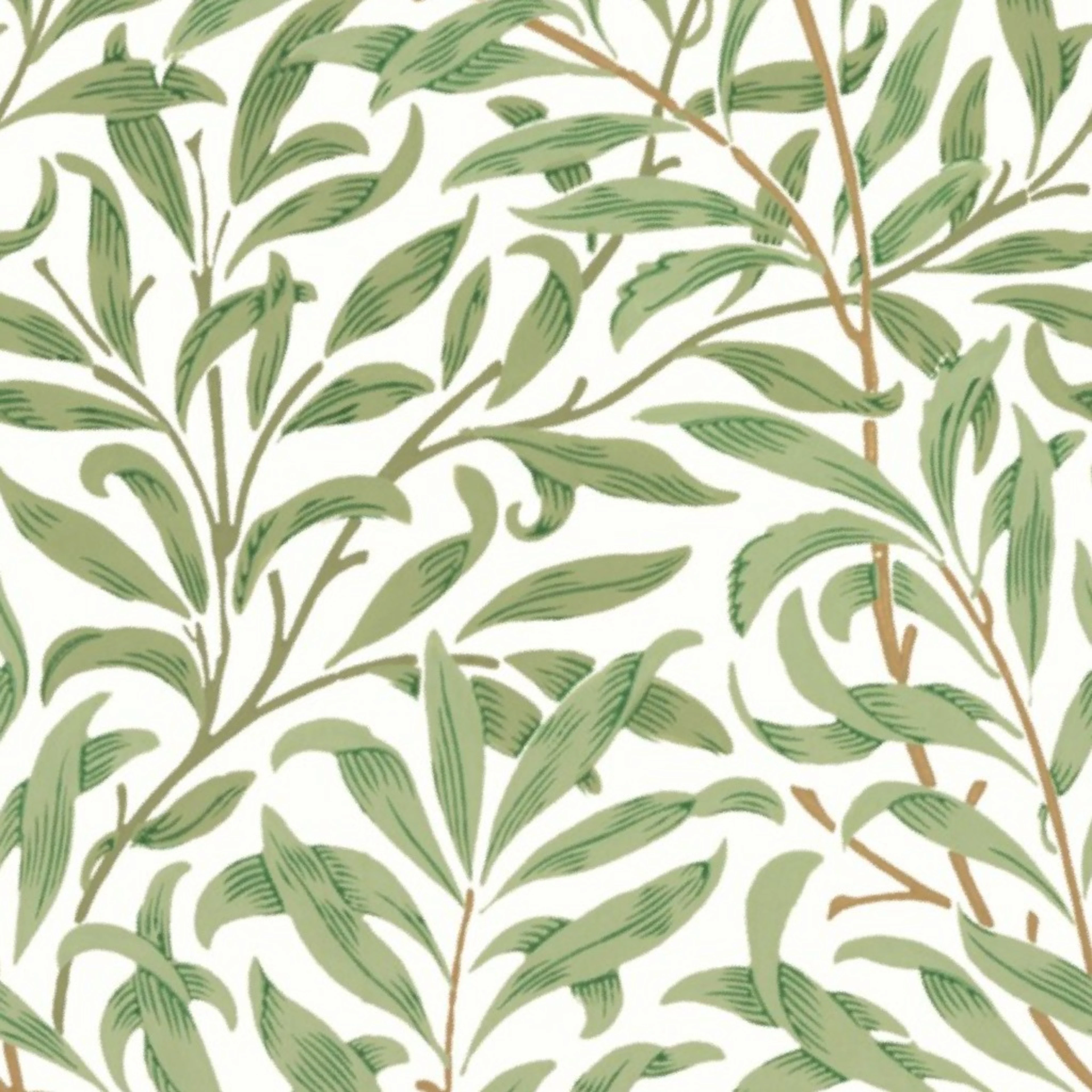 Calming Fern Forest Fabric by hnldesigns