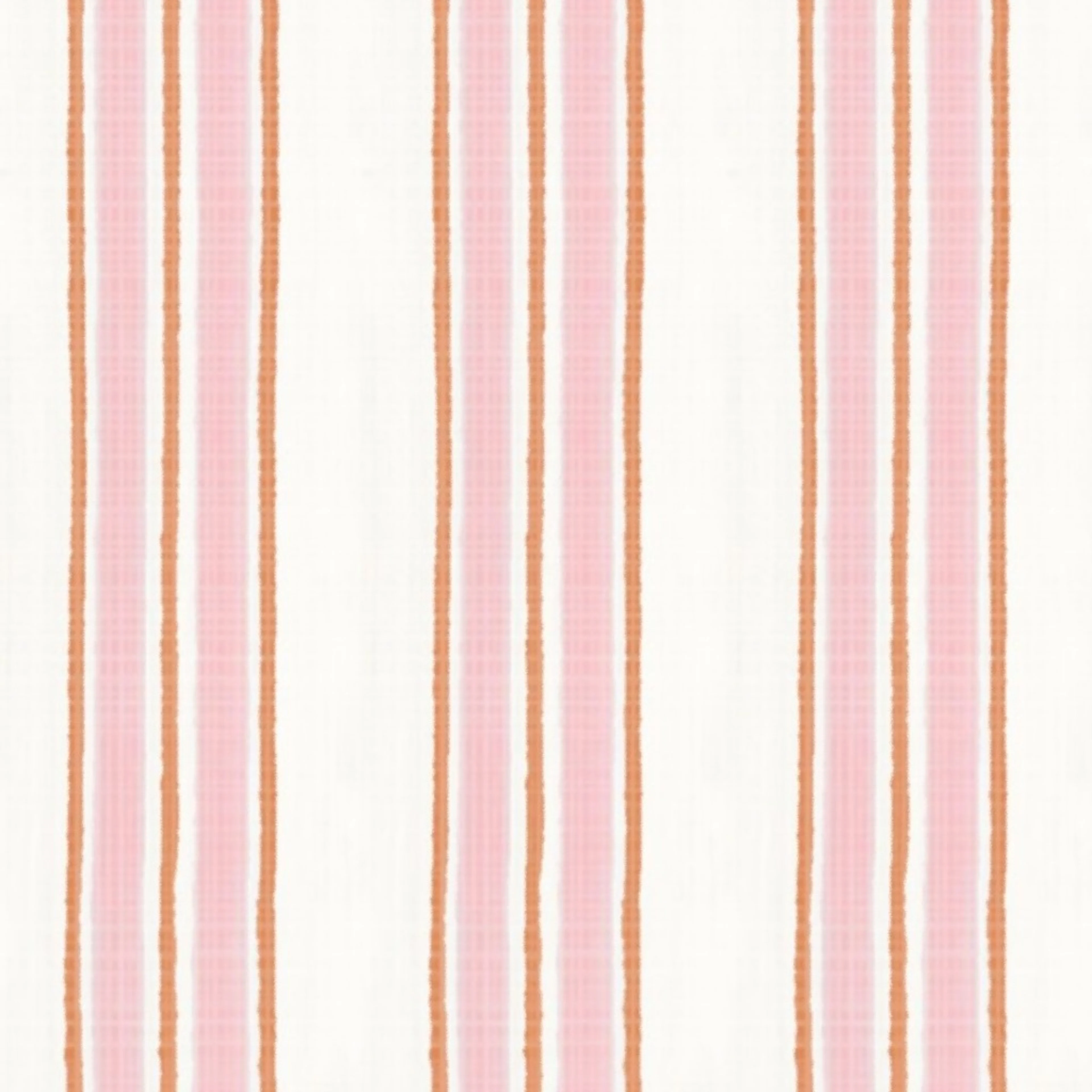 Pink and Orange Anderson Stripe Wallpaper by danika_herrick